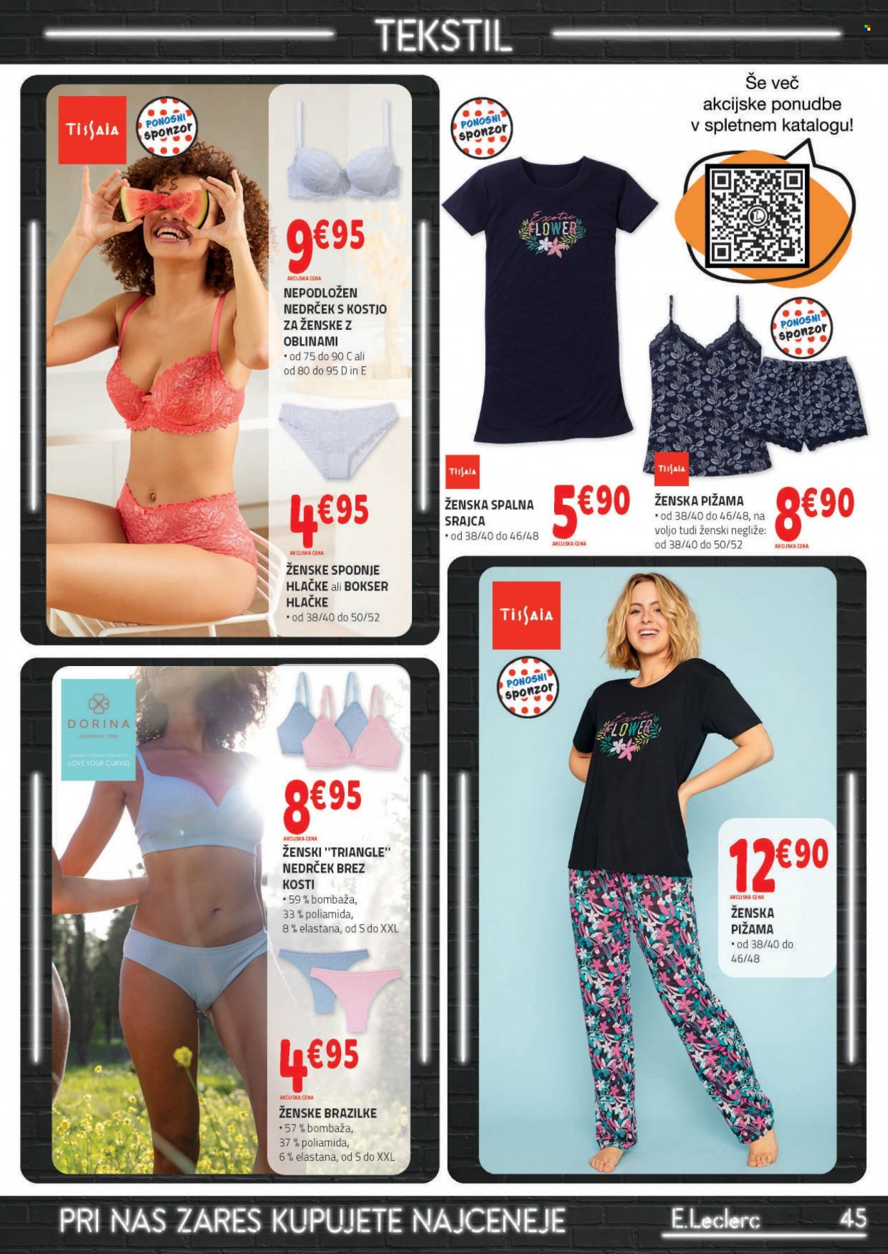 E.Leclerc katalog - 6.7.2022 - 16.7.2022. Stran 45