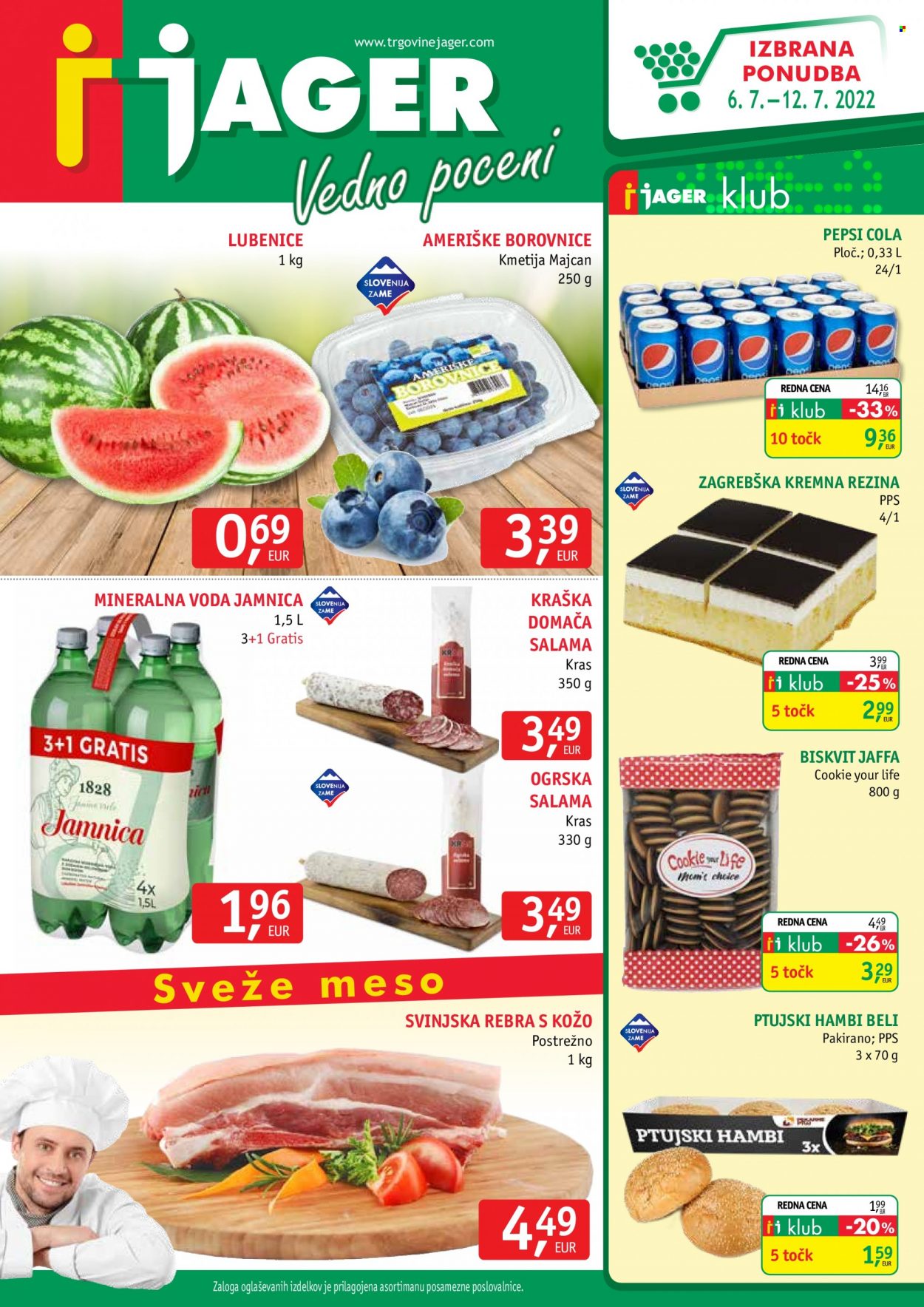 JAGER katalog - 6.7.2022 - 12.7.2022. Stran 1