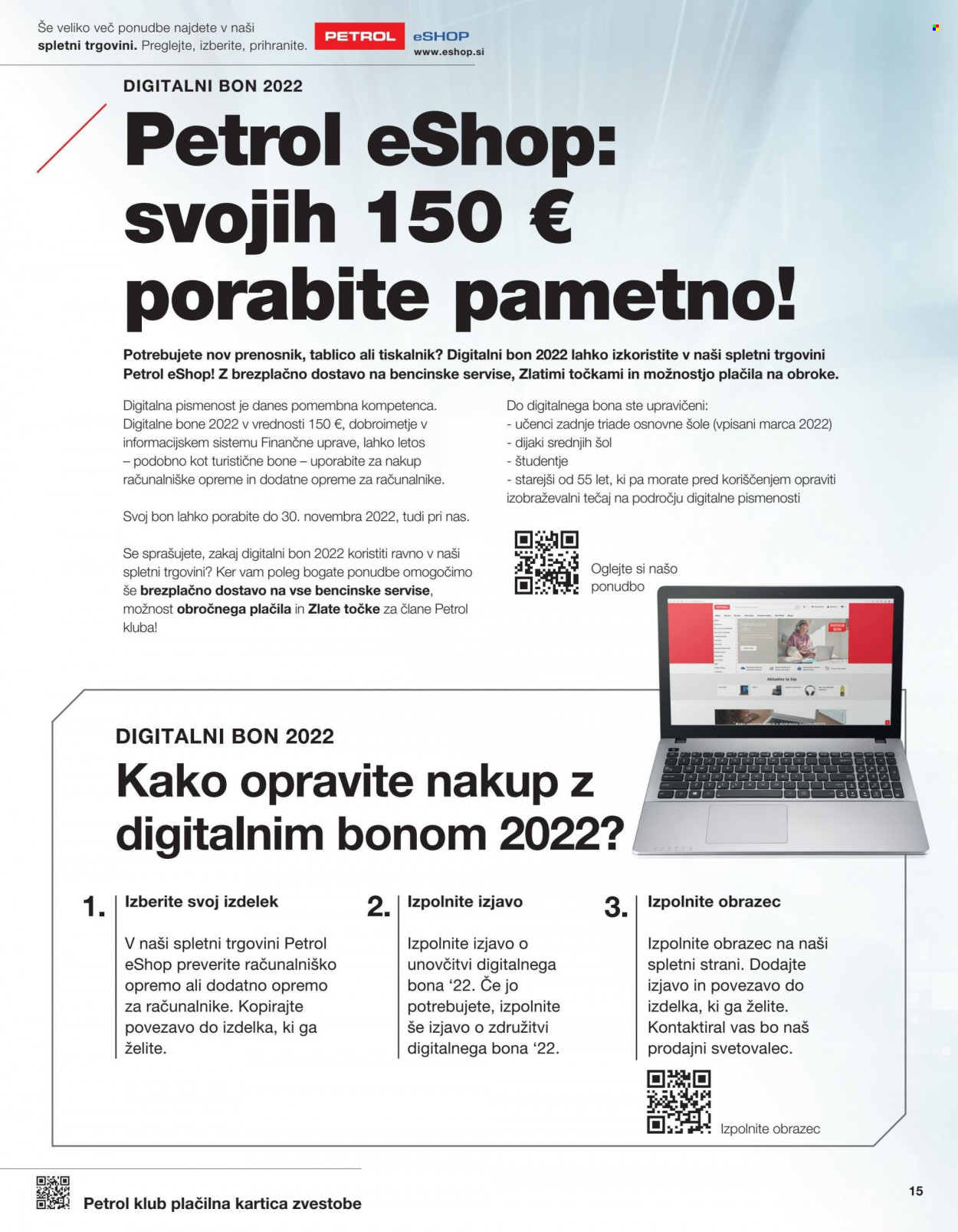 Petrol katalog - 5.7.2022 - 31.8.2022. Stran 15