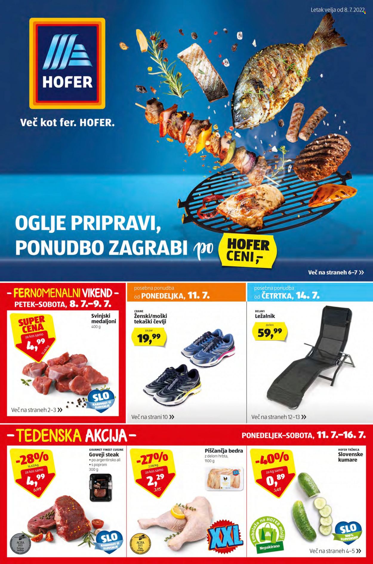 Hofer katalog - 8.7.2022 - 16.7.2022. Stran 1