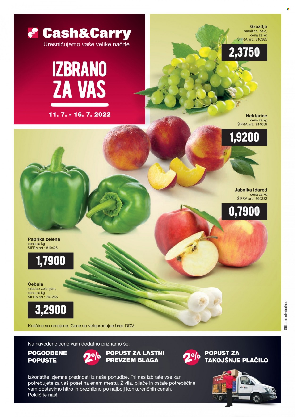 Mercator Cash & Carry katalog - 11.7.2022 - 16.7.2022. Stran 1