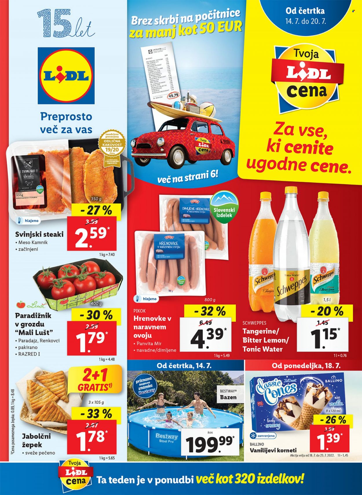 Lidl katalog - 14.7.2022 - 24.7.2022. Stran 1
