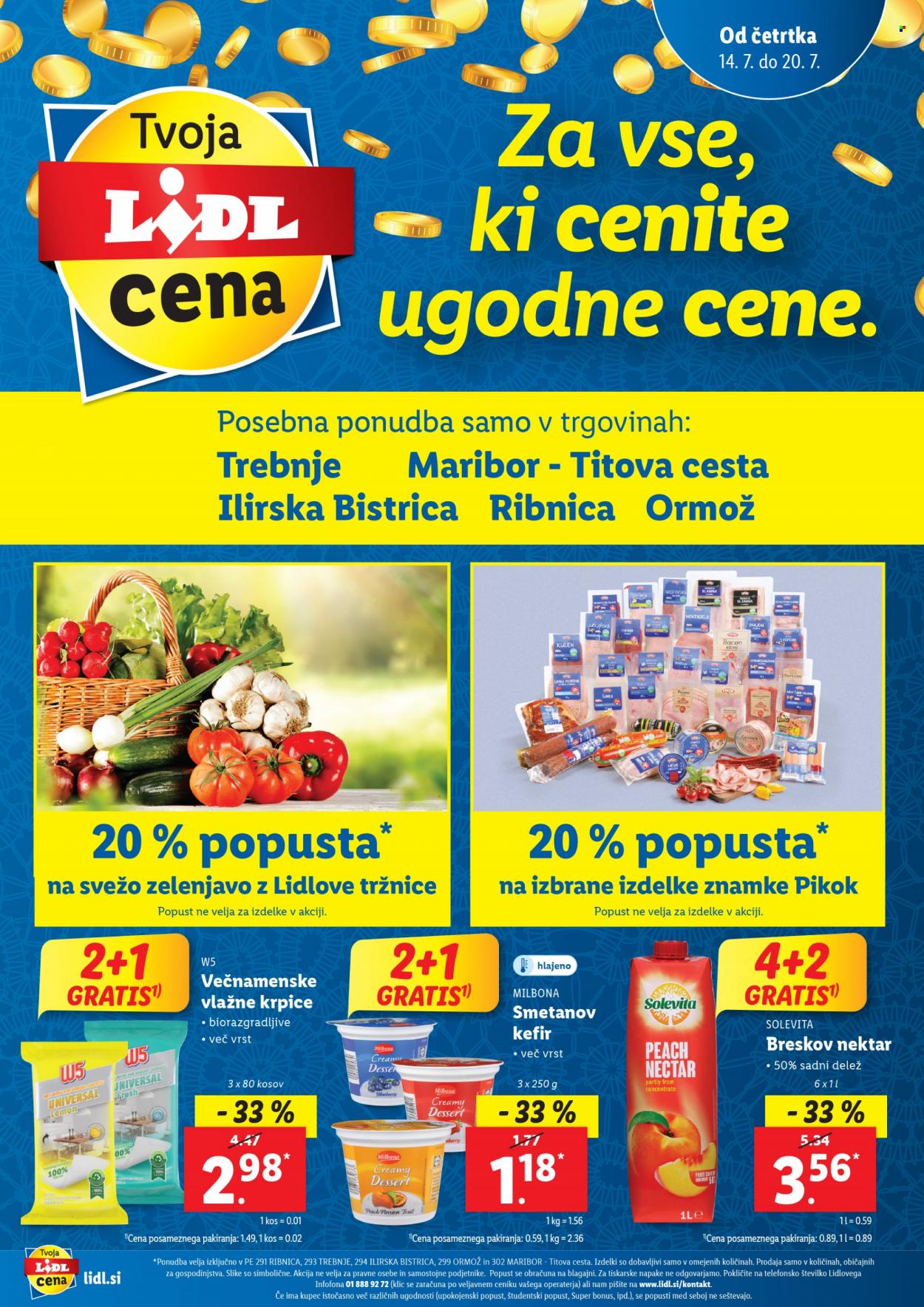 Lidl katalog - 14.7.2022 - 20.7.2022. Stran 1