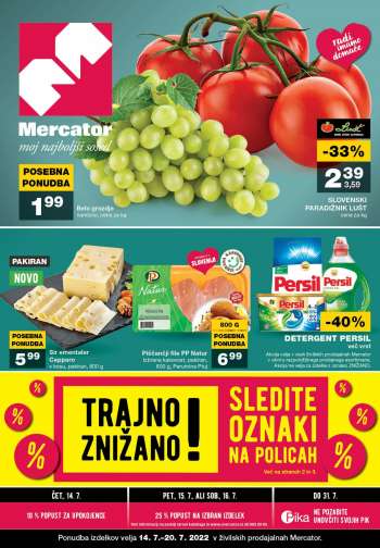 Mercator katalog - 14.07.2022 - 20.07.2022.