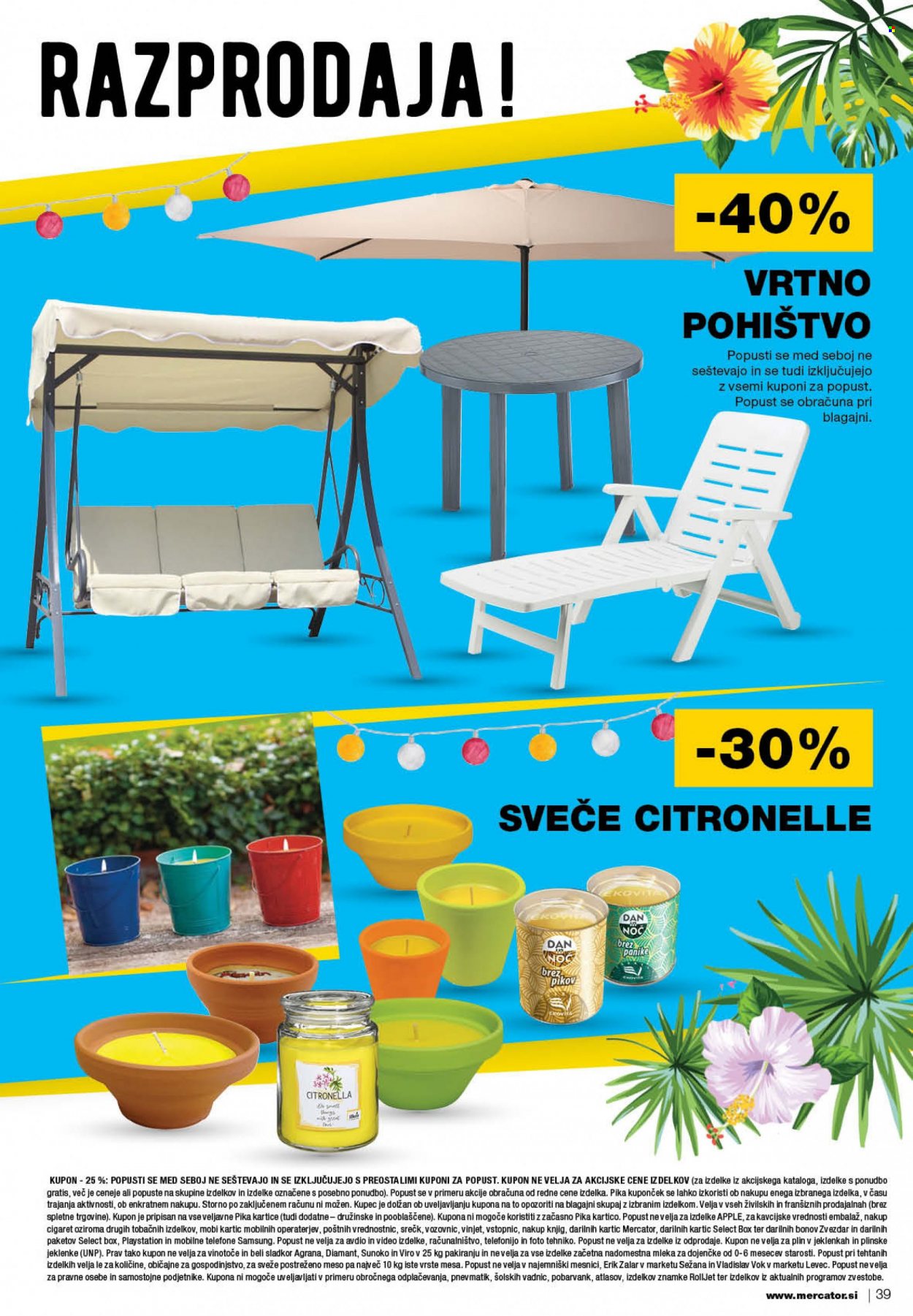 Mercator katalog - 14.7.2022 - 20.7.2022. Stran 39