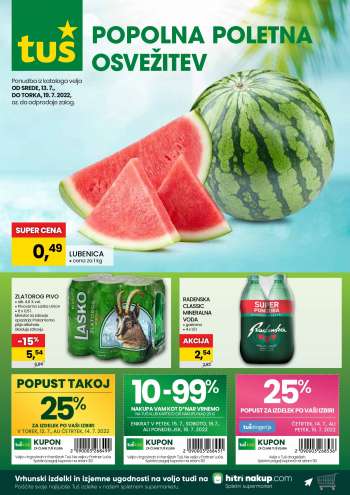 Tuš katalog - 13.07.2022 - 19.07.2022.