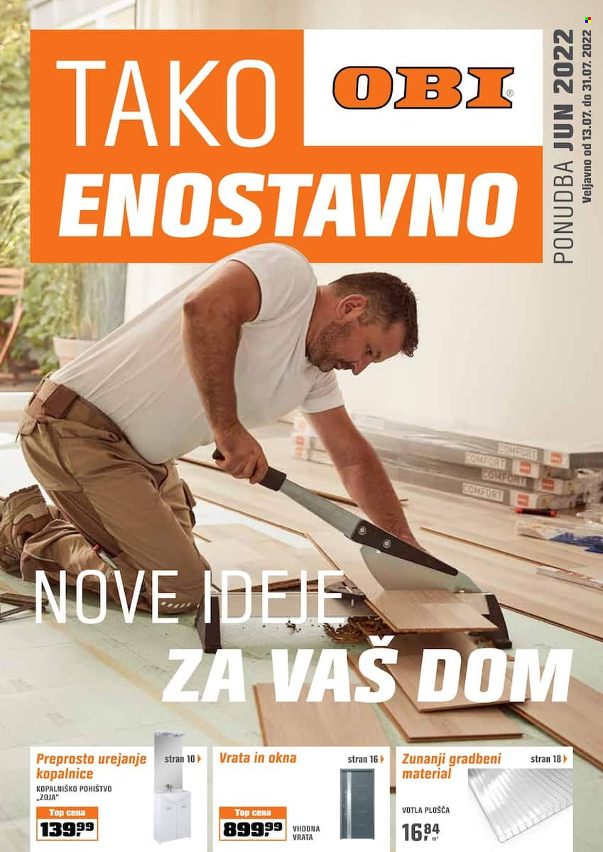 OBI katalog - 13.7.2022 - 31.7.2022. Stran 1