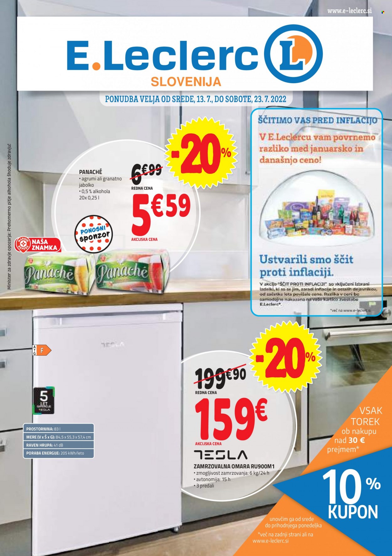 E.Leclerc katalog - 13.7.2022 - 23.7.2022. Stran 1