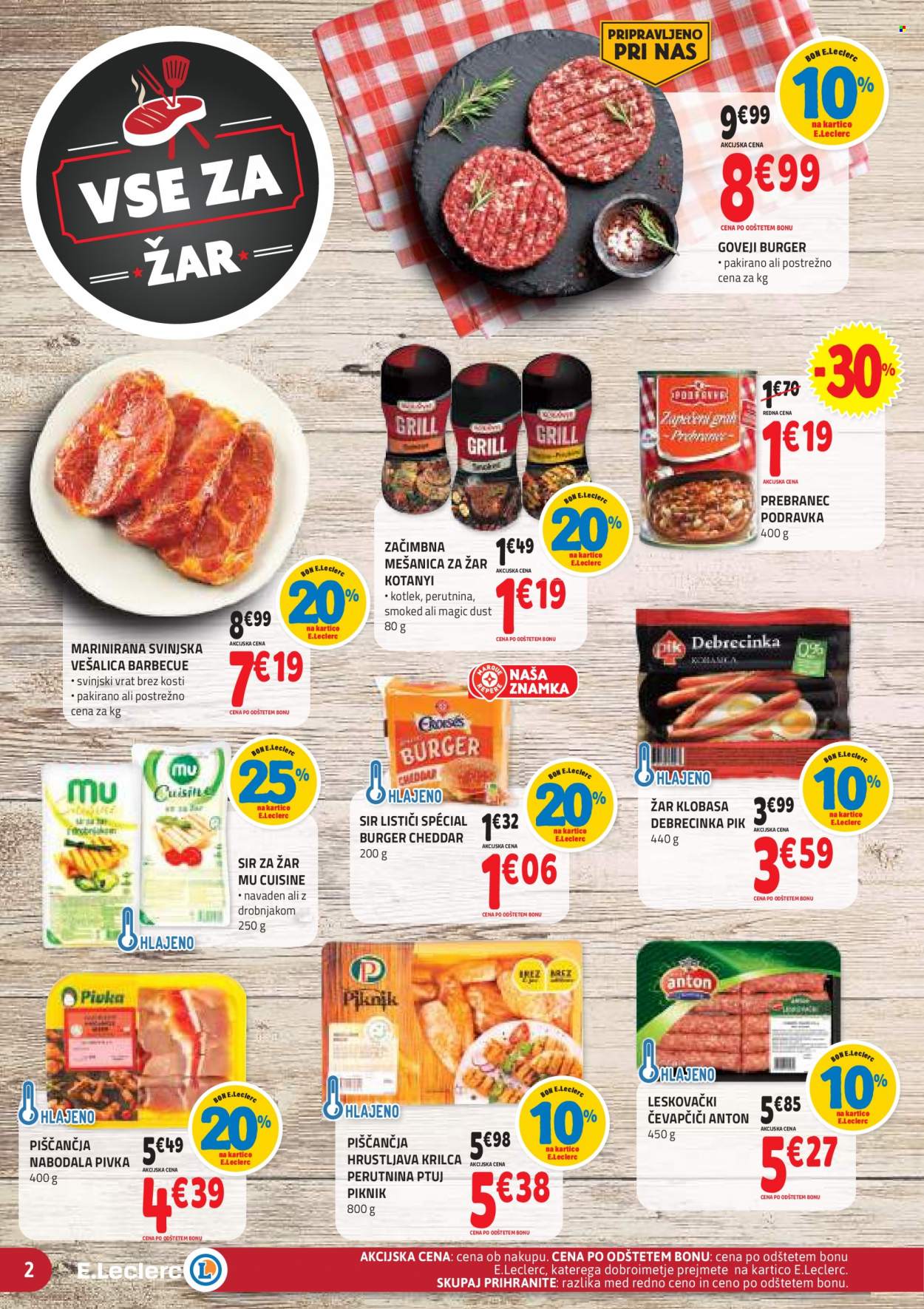 E.Leclerc katalog - 13.7.2022 - 23.7.2022. Stran 2