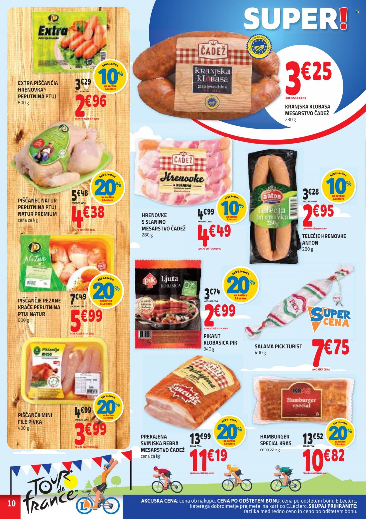 E.Leclerc katalog - 13.7.2022 - 23.7.2022. Stran 10
