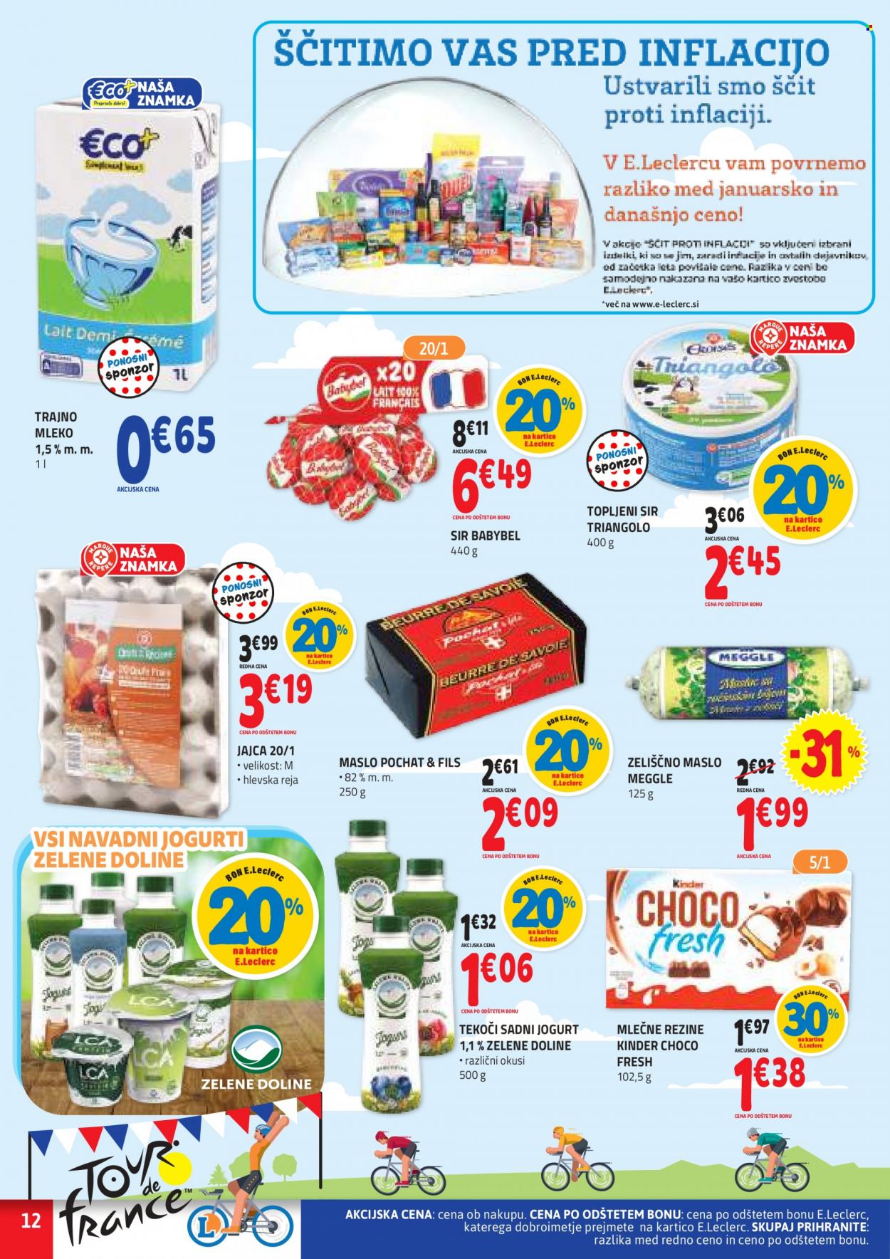 E.Leclerc katalog - 13.7.2022 - 23.7.2022. Stran 12