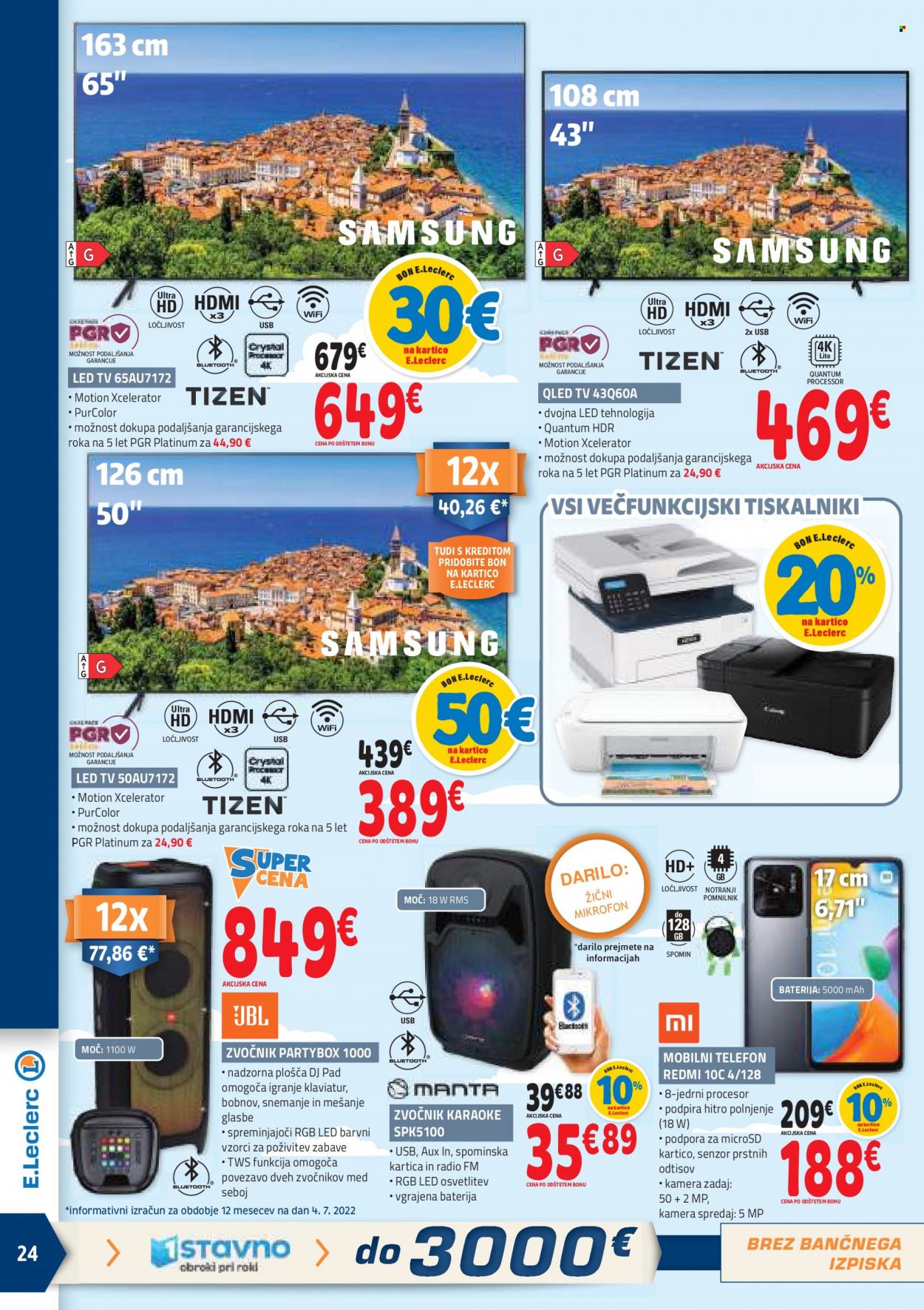 E.Leclerc katalog - 13.7.2022 - 23.7.2022. Stran 24