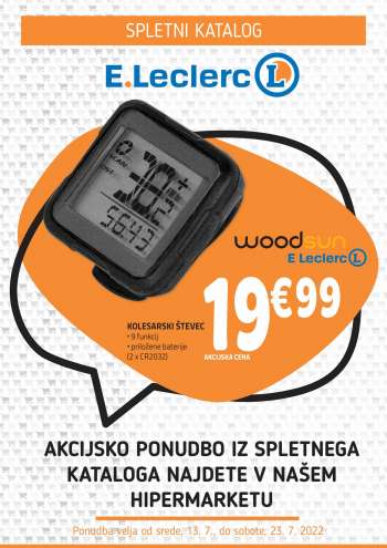 E.Leclerc katalog - 13.07.2022 - 23.07.2022.