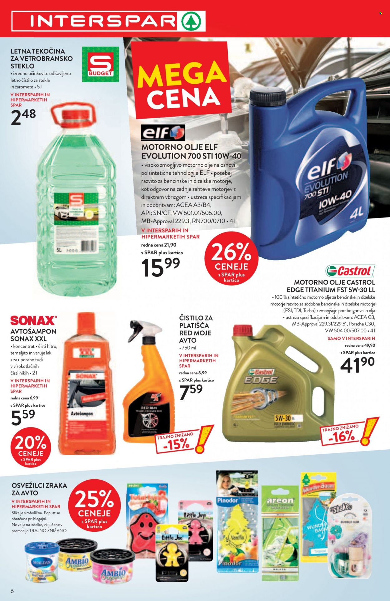 INTERSPAR katalog - 20.7.2022 - 2.8.2022. Stran 6