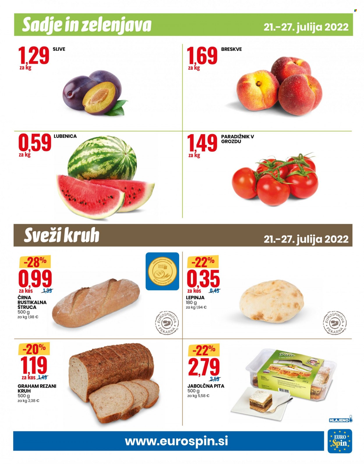 EuroSpin katalog - 21.7.2022 - 27.7.2022. Stran 9