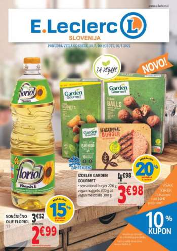 E.Leclerc katalog - 20.07.2022 - 30.07.2022.