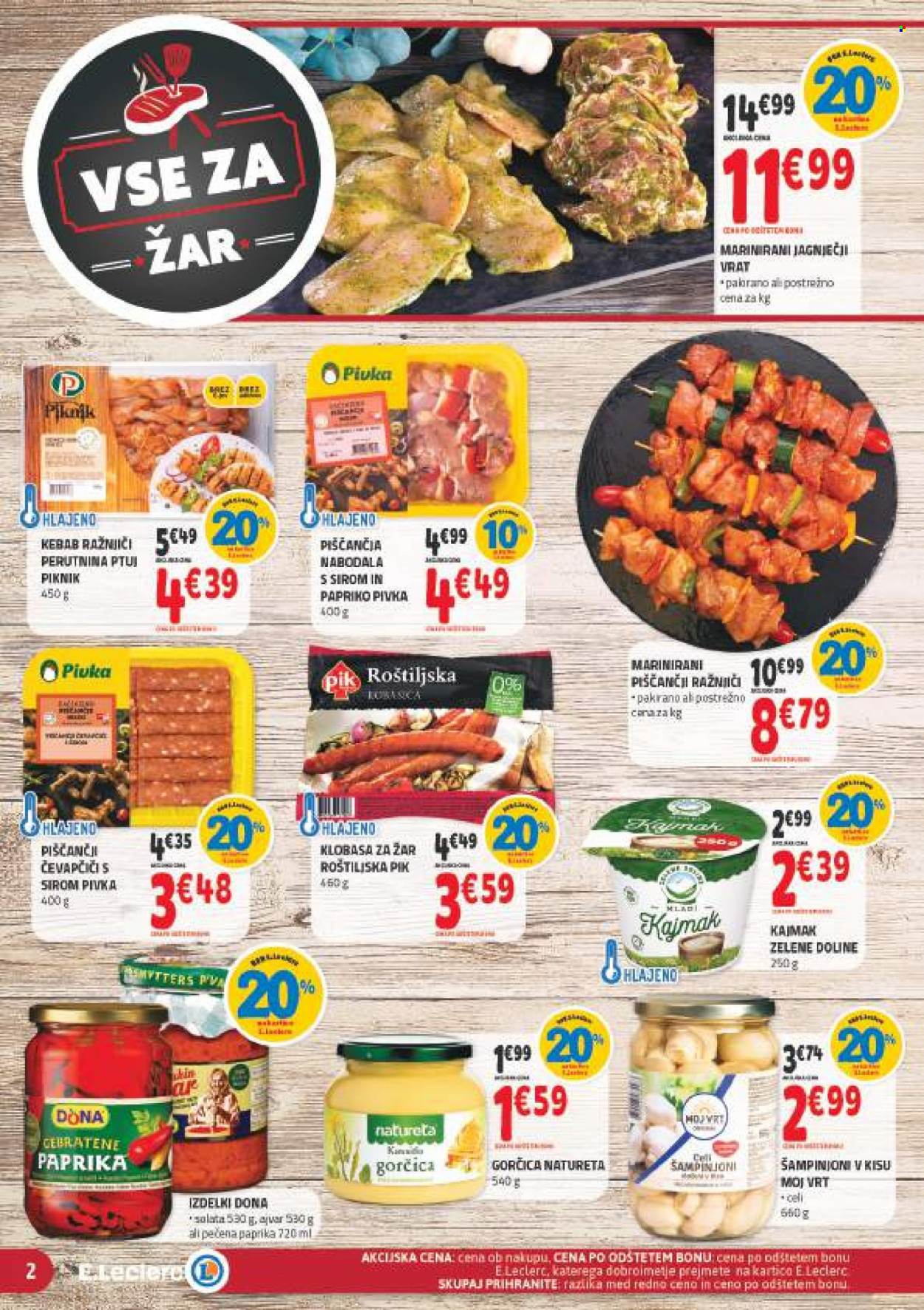E.Leclerc katalog - 20.7.2022 - 30.7.2022. Stran 2