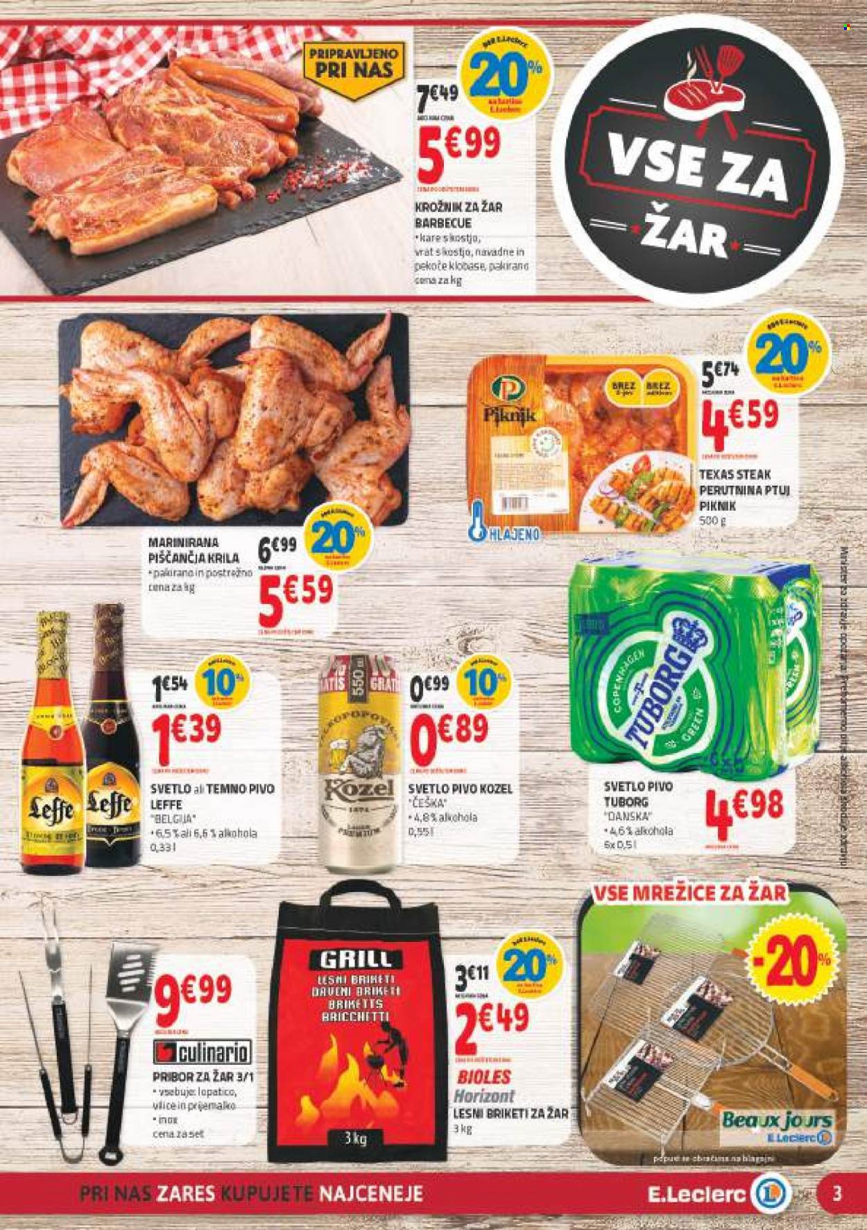 E.Leclerc katalog - 20.7.2022 - 30.7.2022. Stran 3