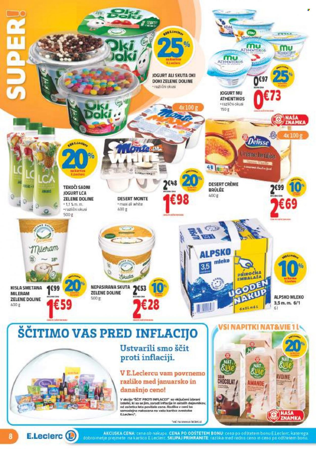 E.Leclerc katalog - 20.7.2022 - 30.7.2022. Stran 8