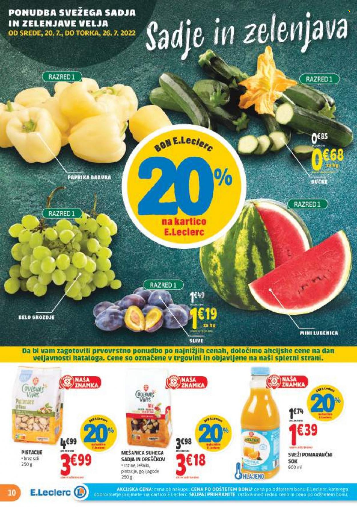 E.Leclerc katalog - 20.7.2022 - 30.7.2022. Stran 10