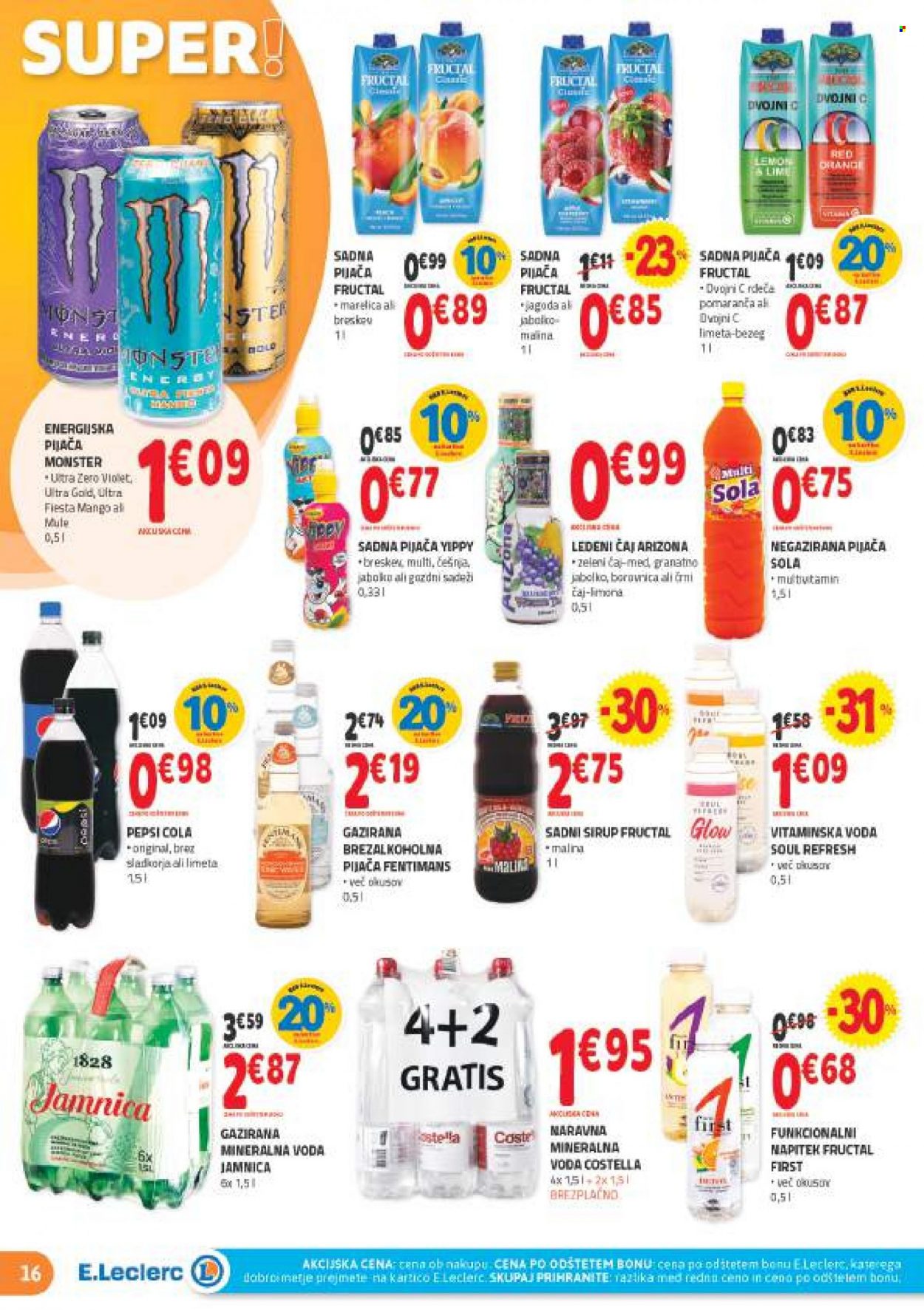 E.Leclerc katalog - 20.7.2022 - 30.7.2022. Stran 16