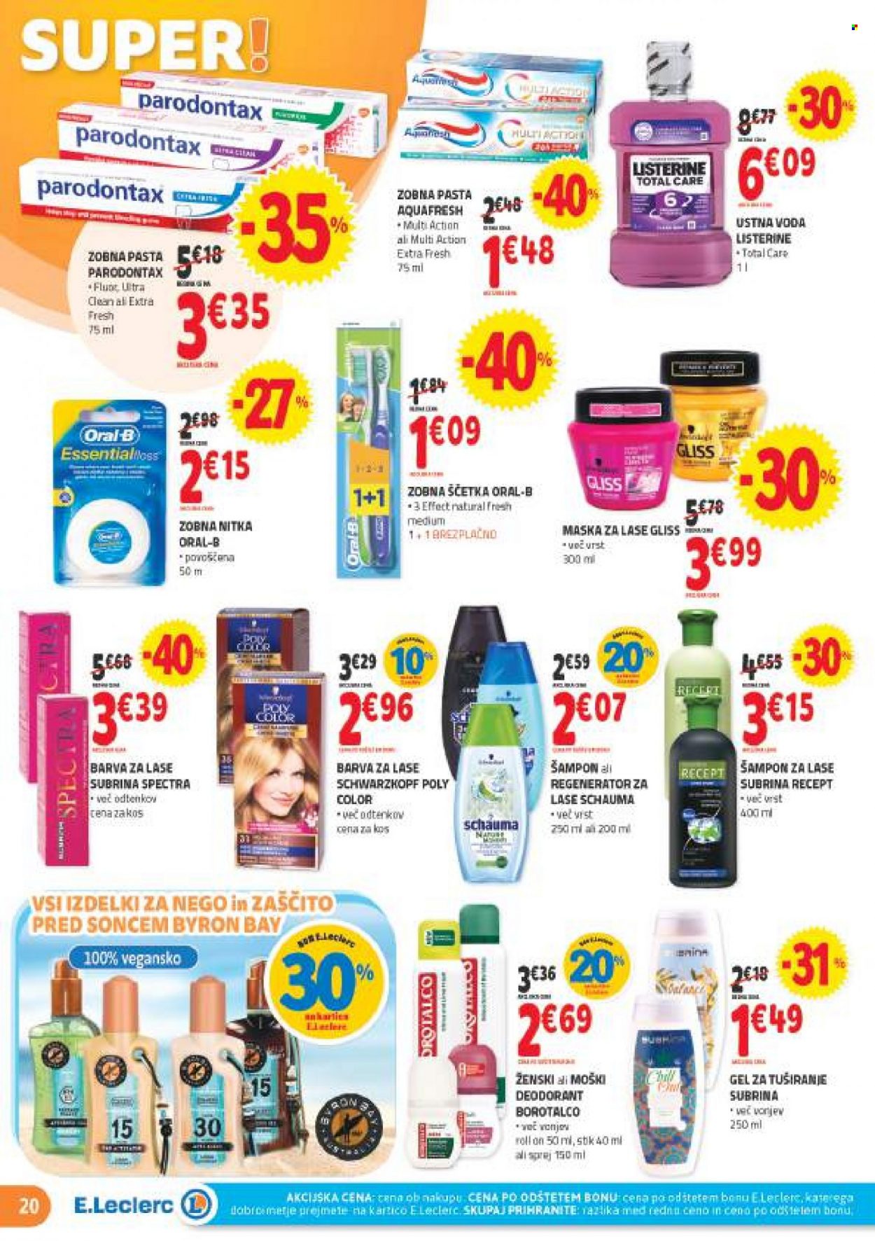 E.Leclerc katalog - 20.7.2022 - 30.7.2022. Stran 20