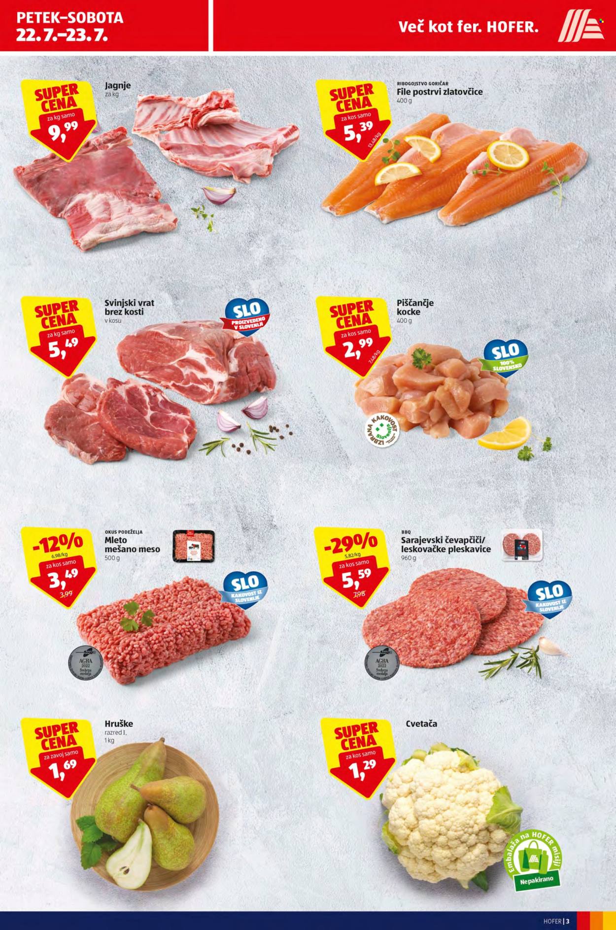 Hofer katalog - 22.7.2022 - 30.7.2022. Stran 3
