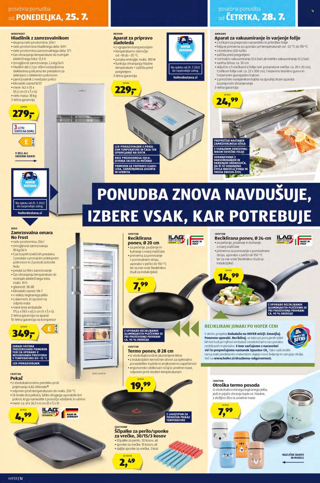 Hofer katalog - 22.7.2022 - 30.7.2022. Stran 12