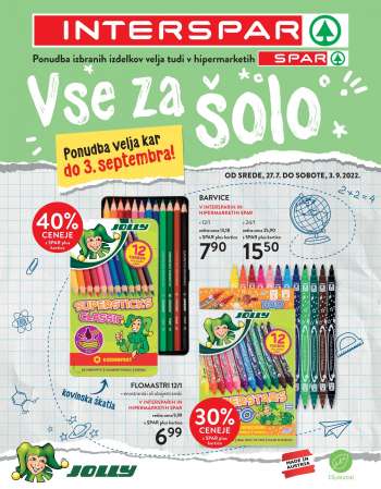 SPAR katalog - 27.07.2022 - 03.09.2022.