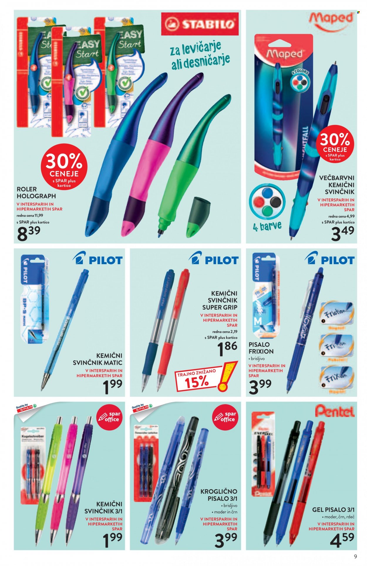 SPAR katalog - 27.7.2022 - 3.9.2022. Stran 9