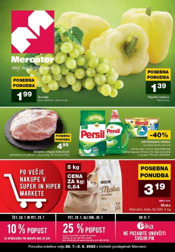 Mercator katalog - 28.07.2022 - 03.08.2022.