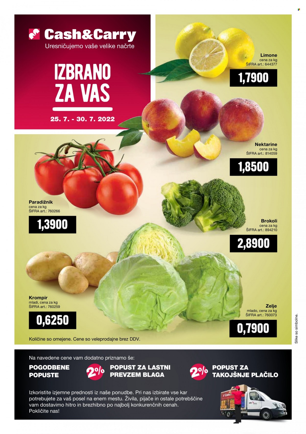 Mercator Cash & Carry katalog - 25.7.2022 - 30.7.2022. Stran 1