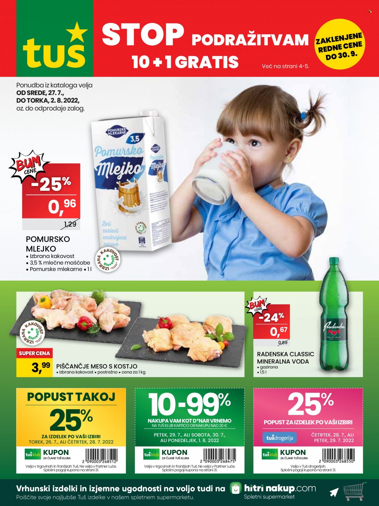 Tuš katalog - 27.7.2022 - 2.8.2022. Stran 1