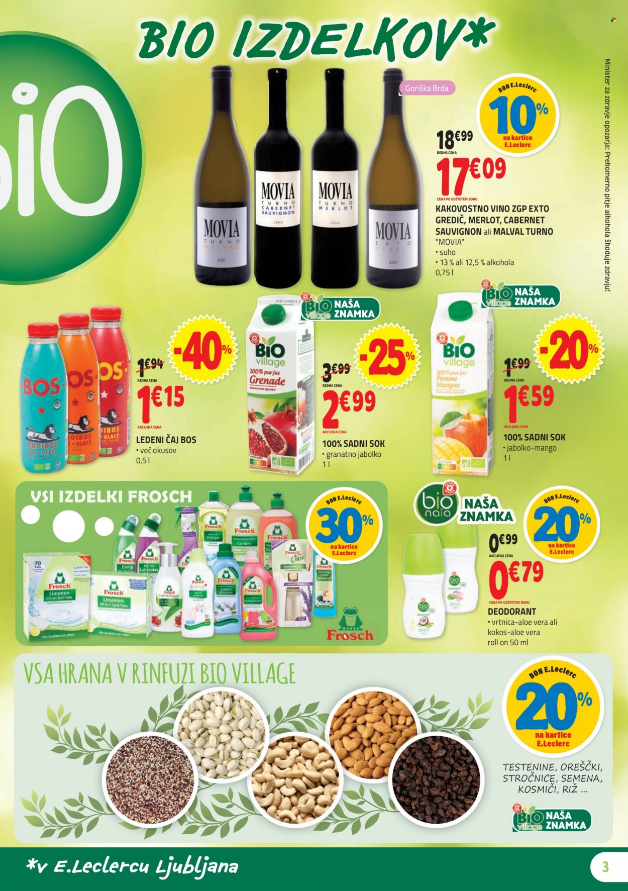 E.Leclerc katalog - 27.7.2022 - 6.8.2022. Stran 3