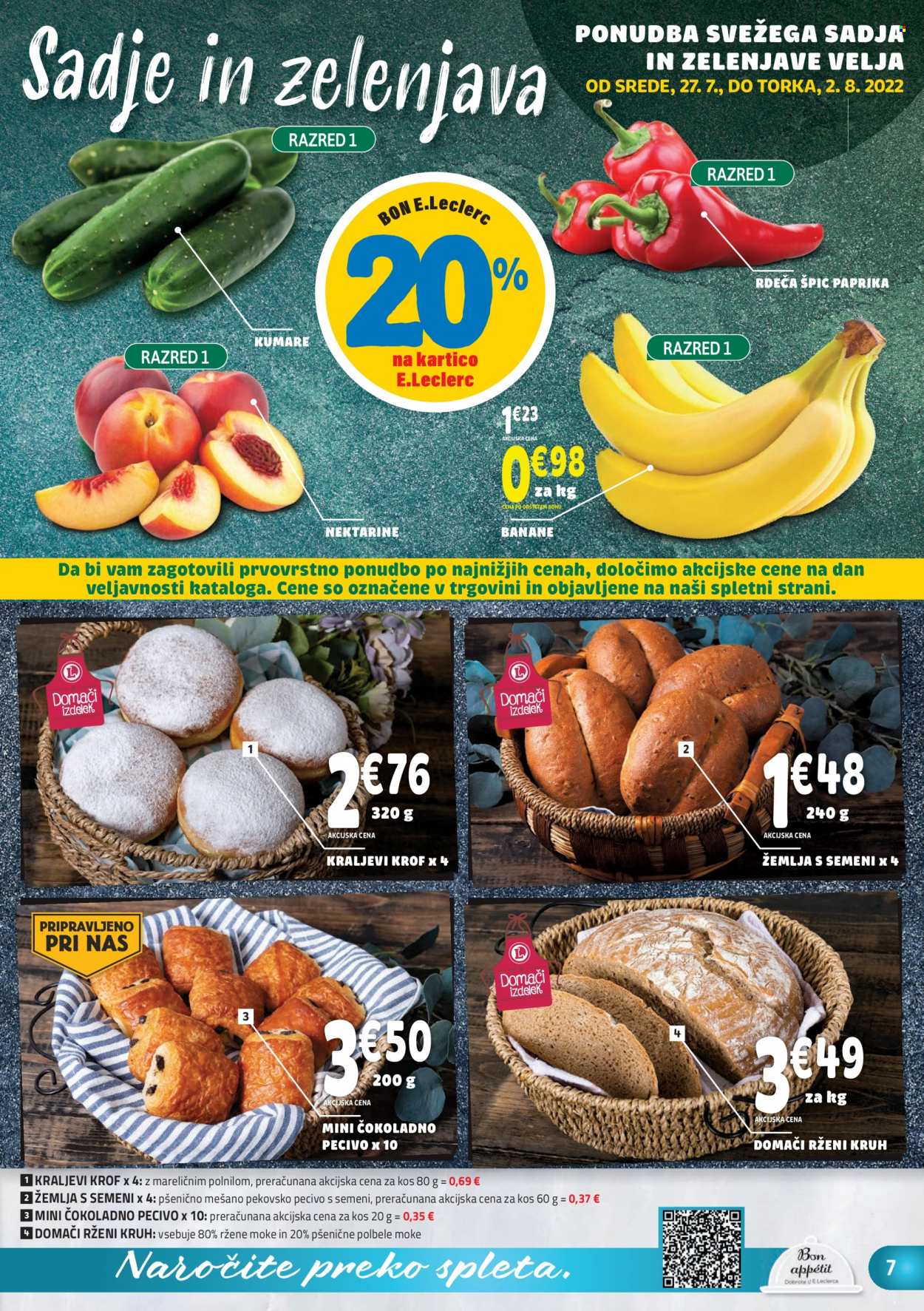 E.Leclerc katalog - 27.7.2022 - 6.8.2022. Stran 7