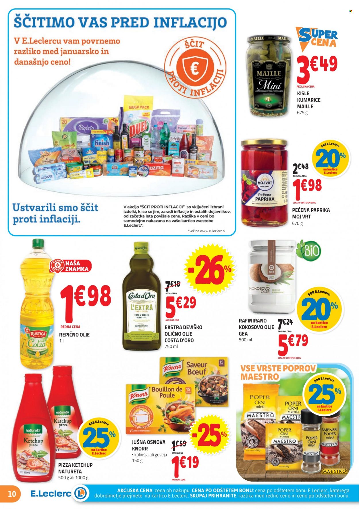 E.Leclerc katalog - 27.7.2022 - 6.8.2022. Stran 10