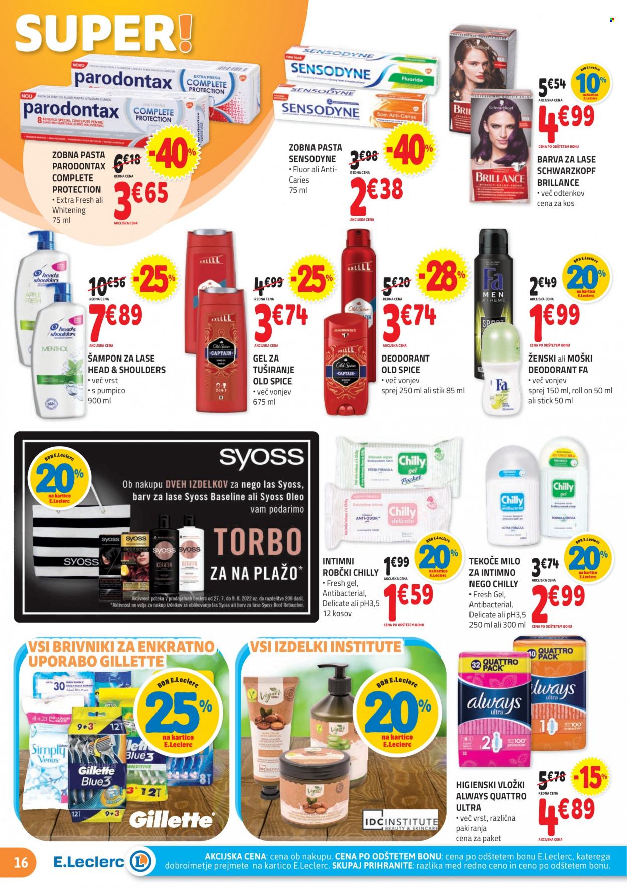 E.Leclerc katalog - 27.7.2022 - 6.8.2022. Stran 16