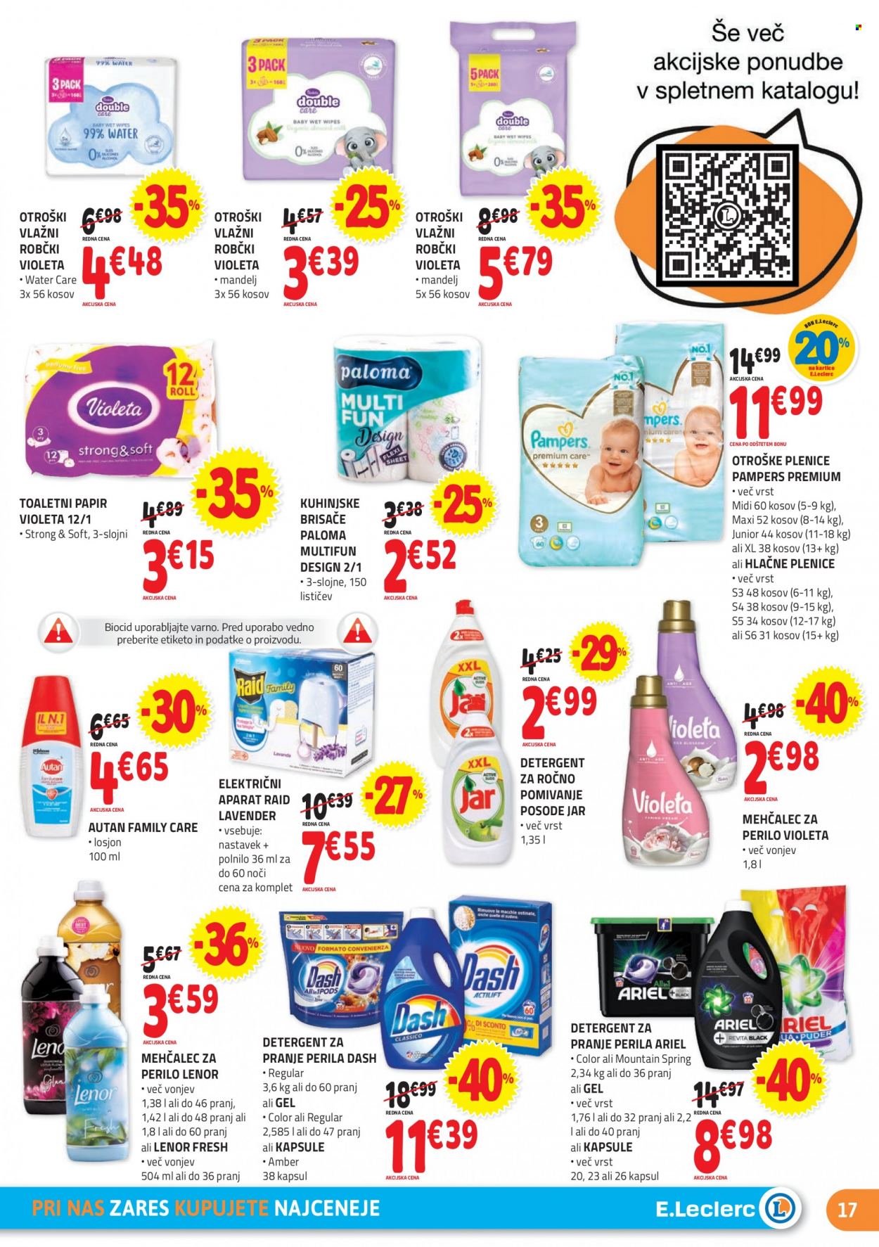 E.Leclerc katalog - 27.7.2022 - 6.8.2022. Stran 17