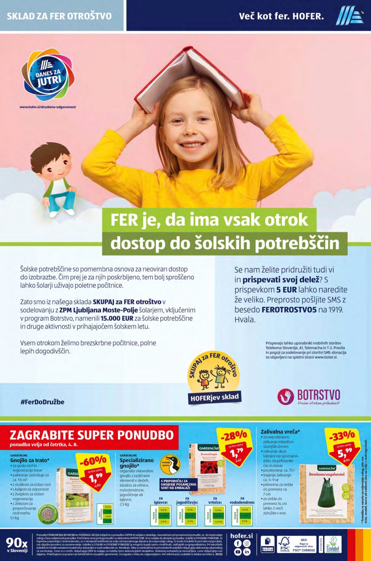Hofer katalog - 29.7.2022 - 6.8.2022. Stran 16