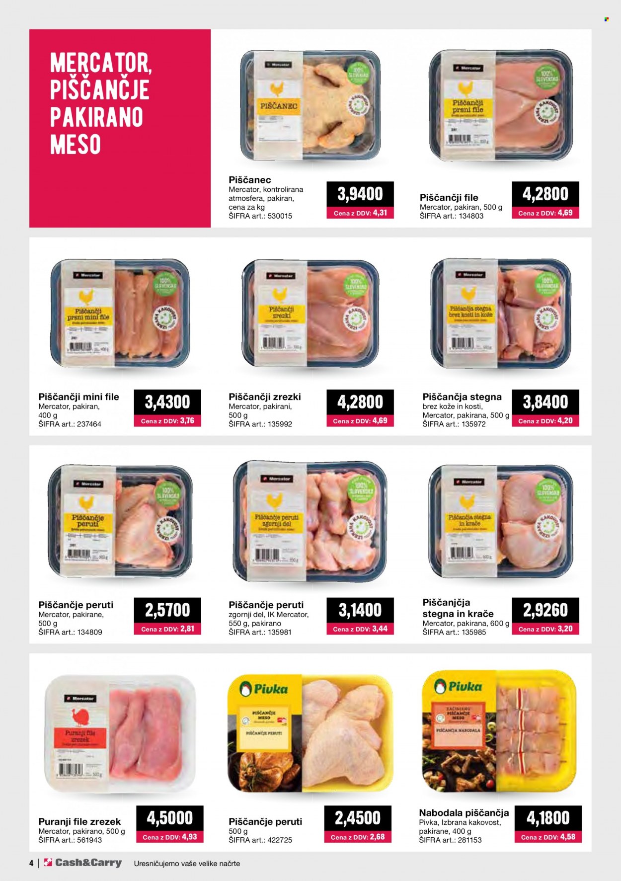 Mercator Cash & Carry katalog - 1.8.2022 - 31.8.2022. Stran 4