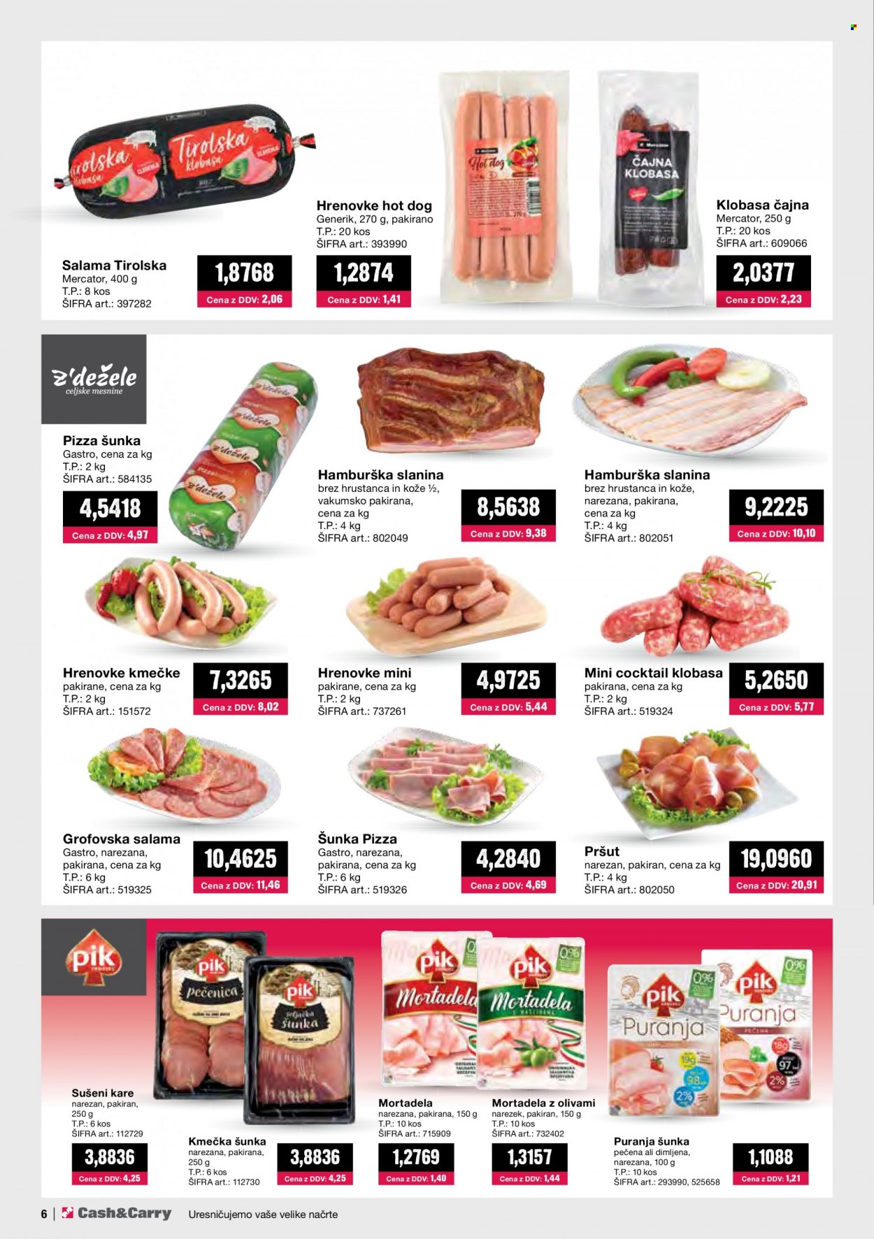 Mercator Cash & Carry katalog - 1.8.2022 - 31.8.2022. Stran 6