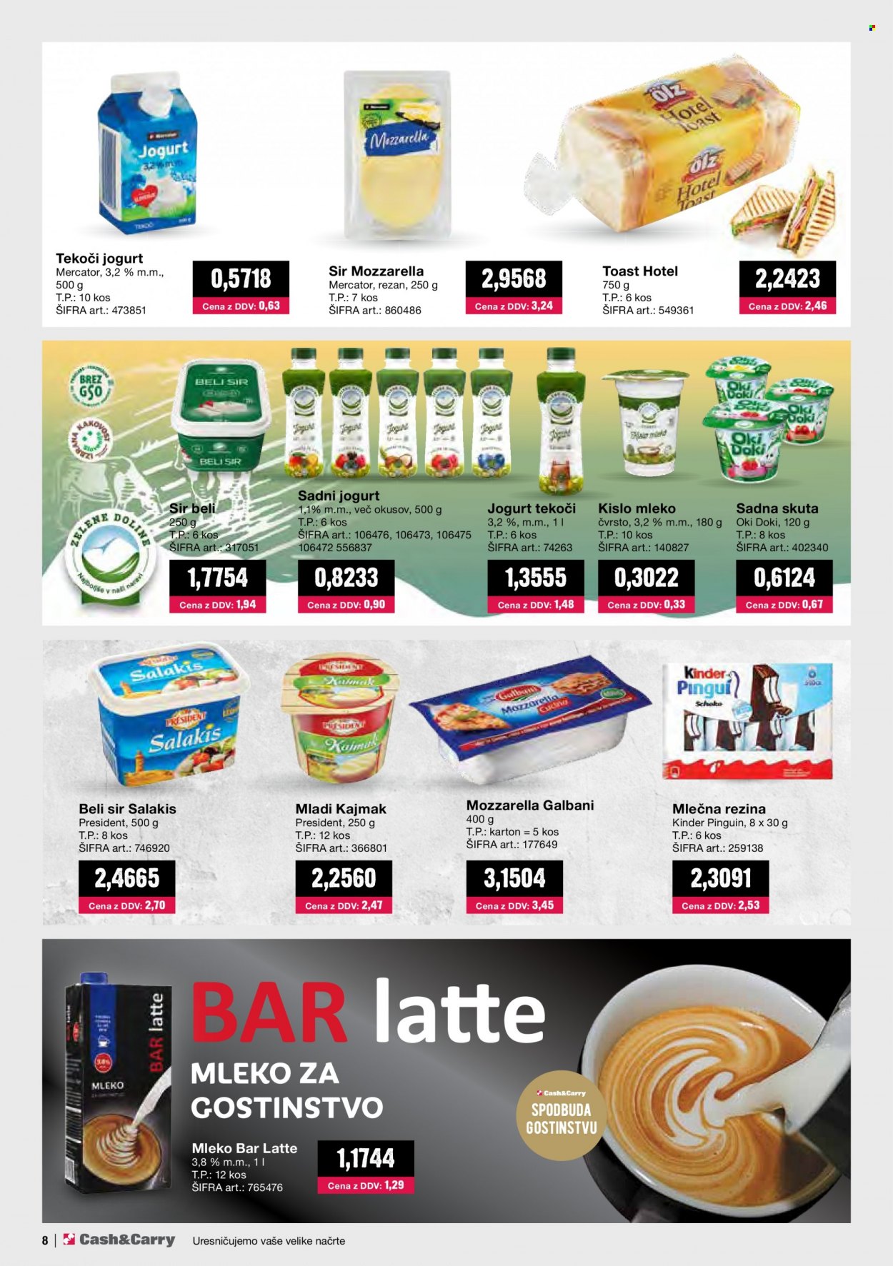 Mercator Cash & Carry katalog - 1.8.2022 - 31.8.2022. Stran 8