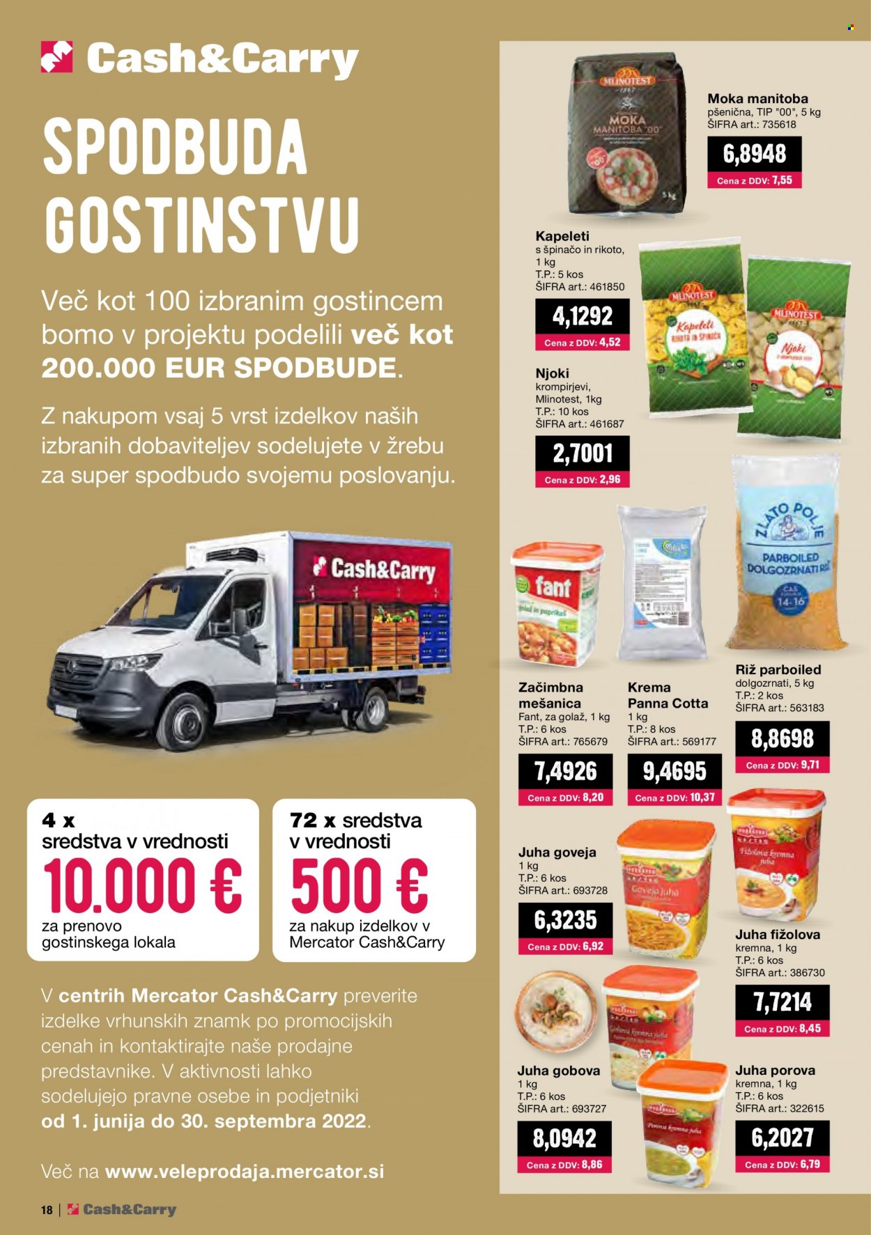 Mercator Cash & Carry katalog - 1.8.2022 - 31.8.2022. Stran 18