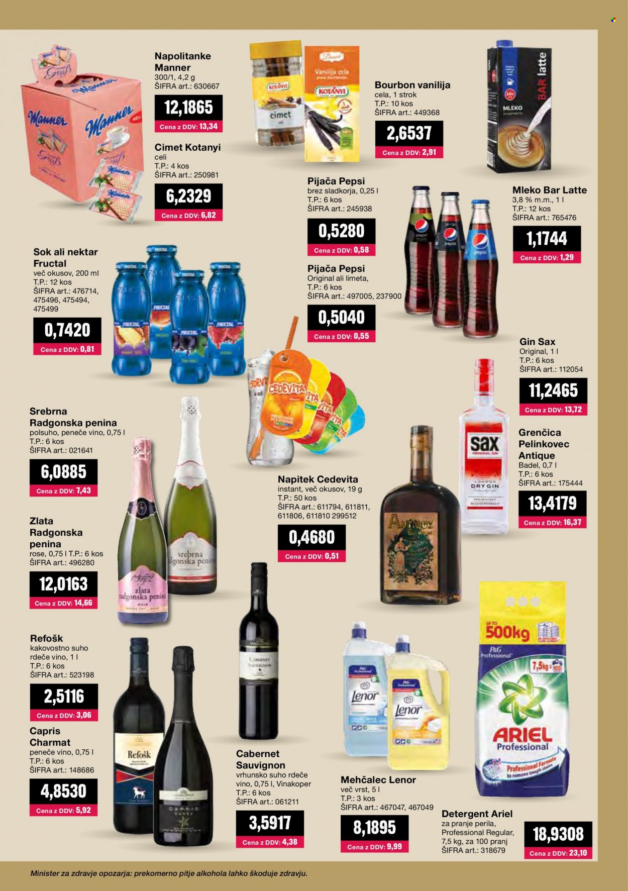 Mercator Cash & Carry katalog - 1.8.2022 - 31.8.2022. Stran 19