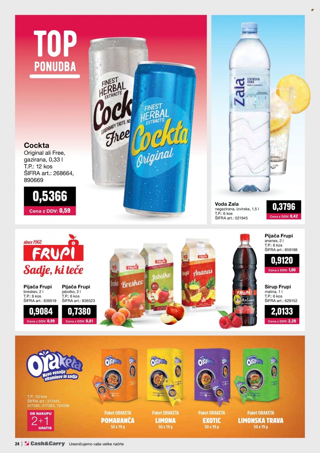 Mercator Cash & Carry katalog - 1.8.2022 - 31.8.2022. Stran 24