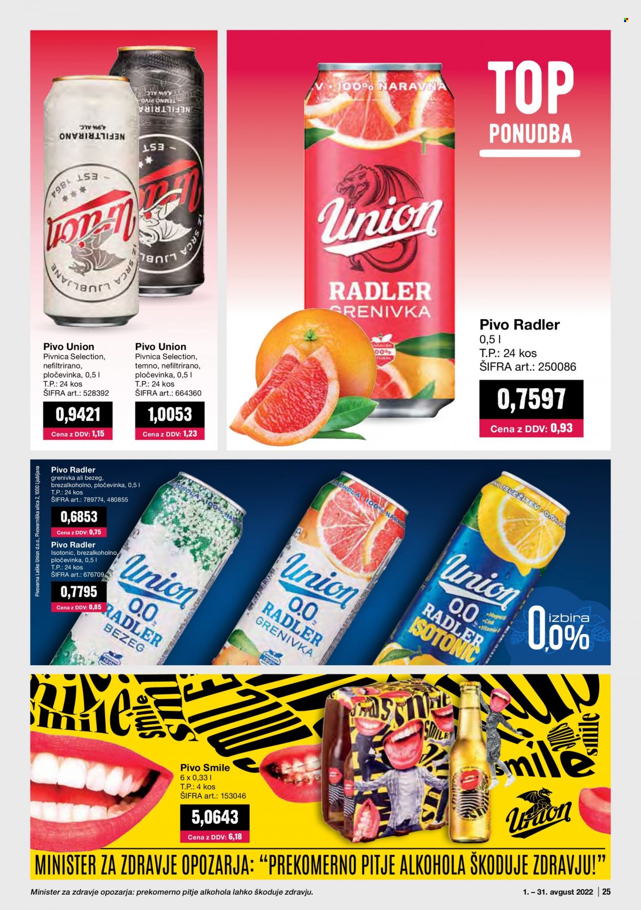 Mercator Cash & Carry katalog - 1.8.2022 - 31.8.2022. Stran 25