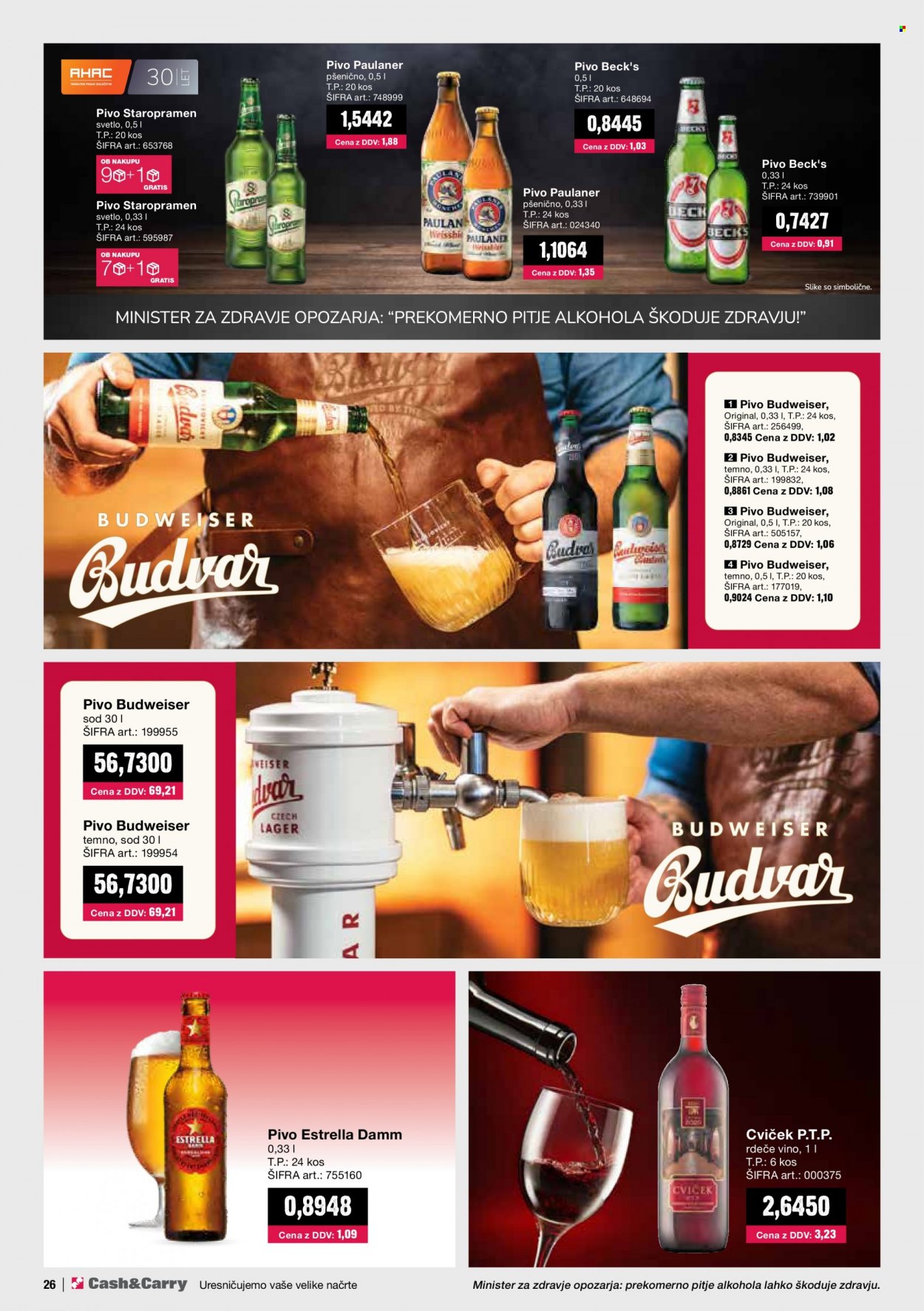 Mercator Cash & Carry katalog - 1.8.2022 - 31.8.2022. Stran 26