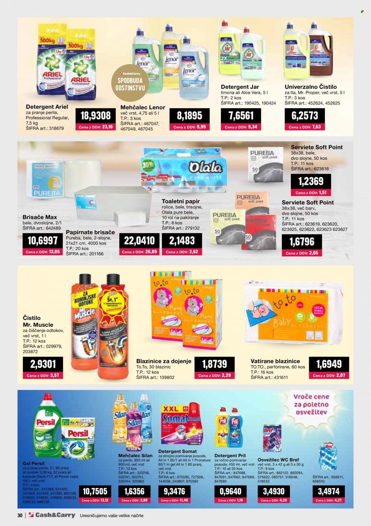 Mercator Cash & Carry katalog - 1.8.2022 - 31.8.2022. Stran 30