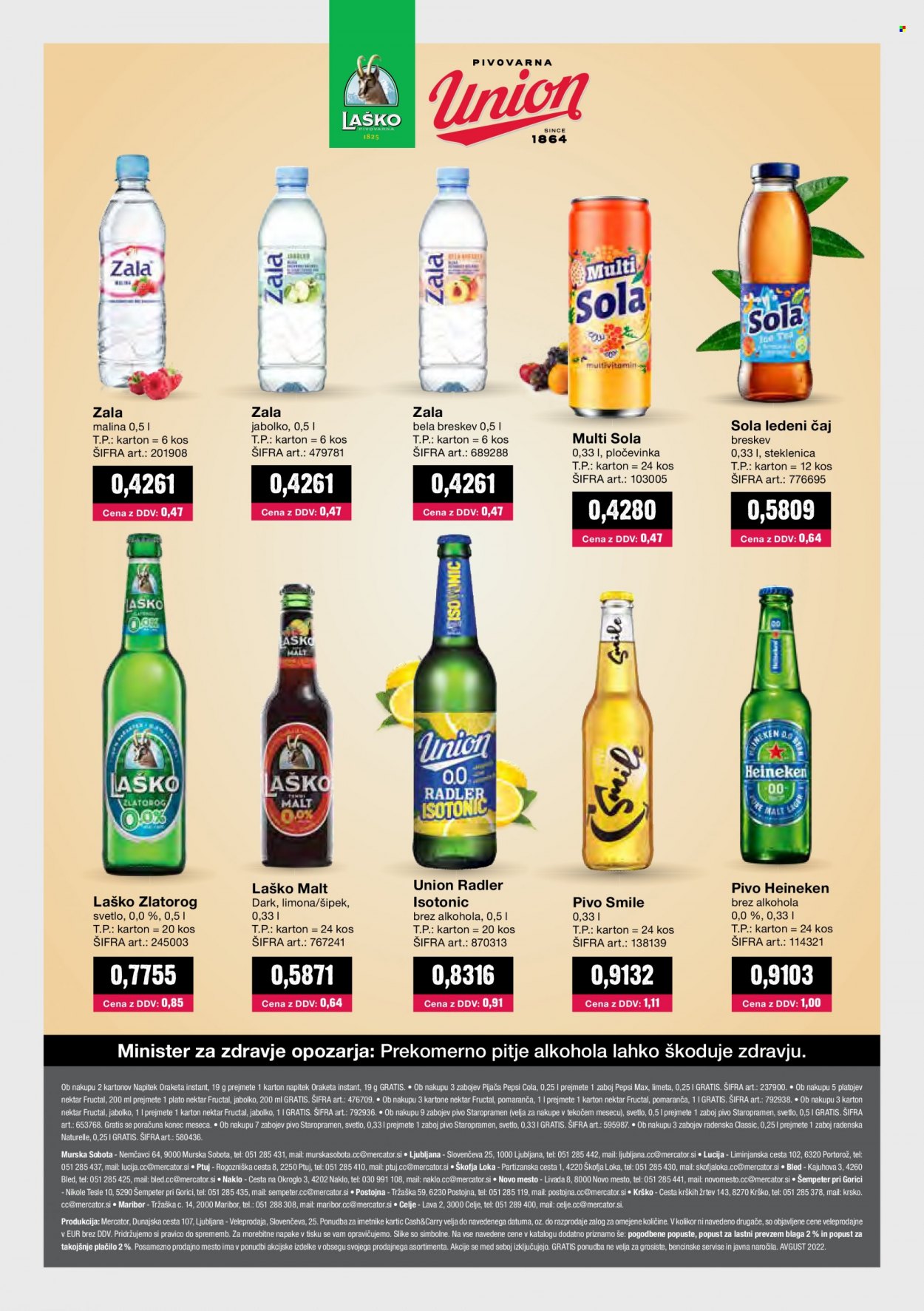 Mercator Cash & Carry katalog - 1.8.2022 - 31.8.2022. Stran 32