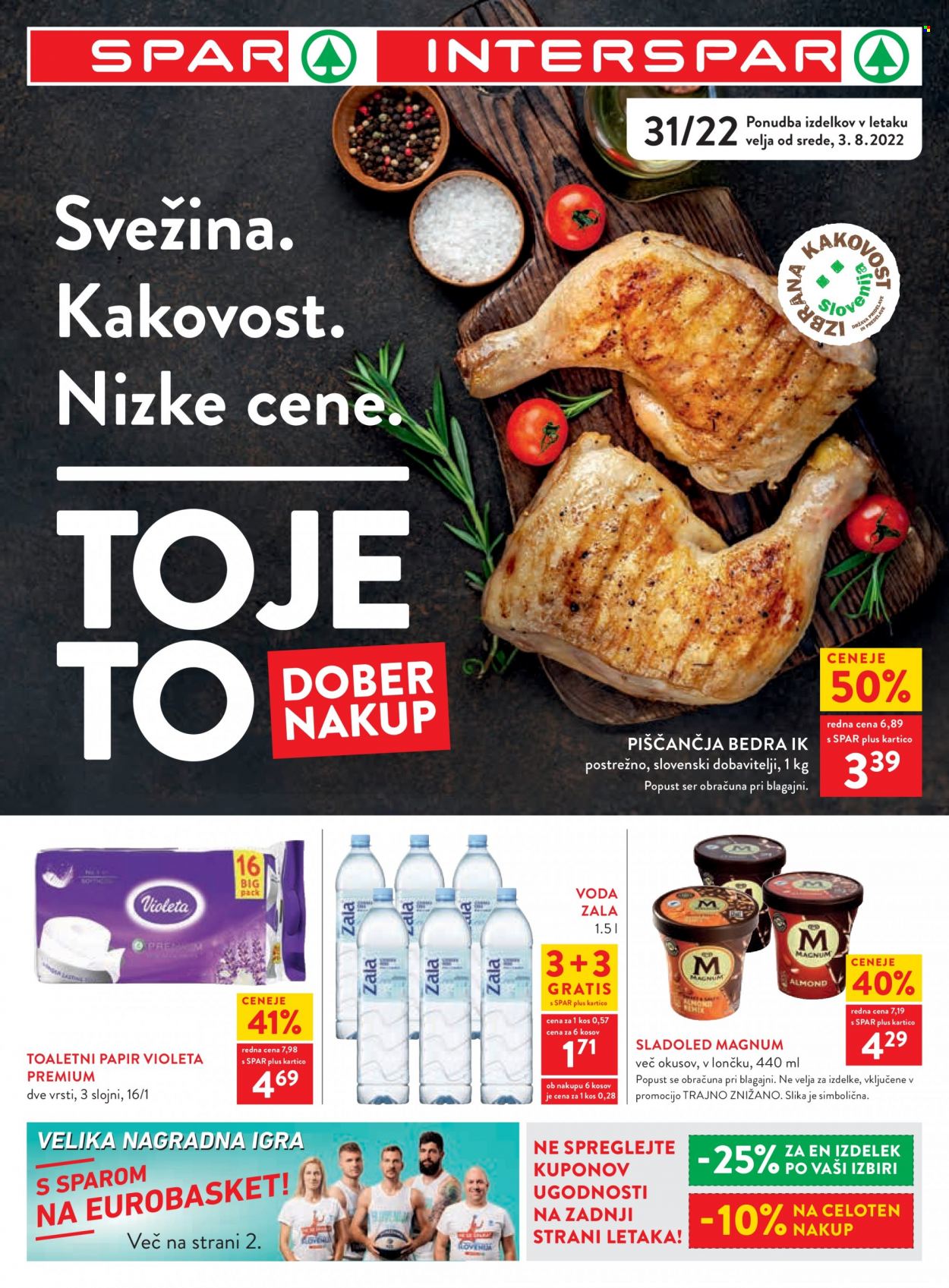 SPAR katalog - 3.8.2022 - 16.8.2022. Stran 1